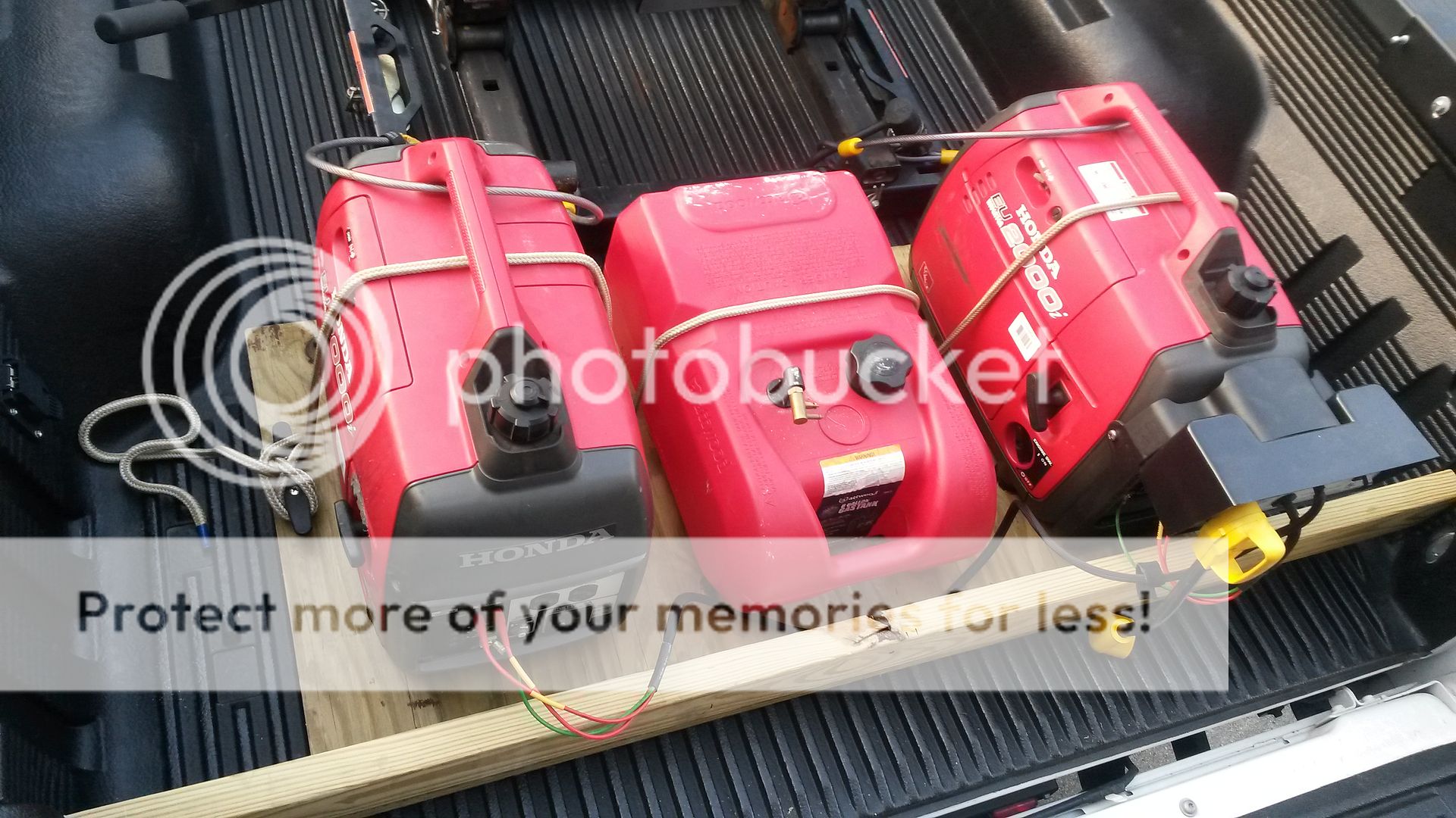 Open Roads Forum FifthWheels Running generators in truck bed